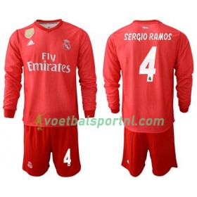 Real Madrid Sergio Ramos 4 Kind Third Tenue 2018-19 L/S